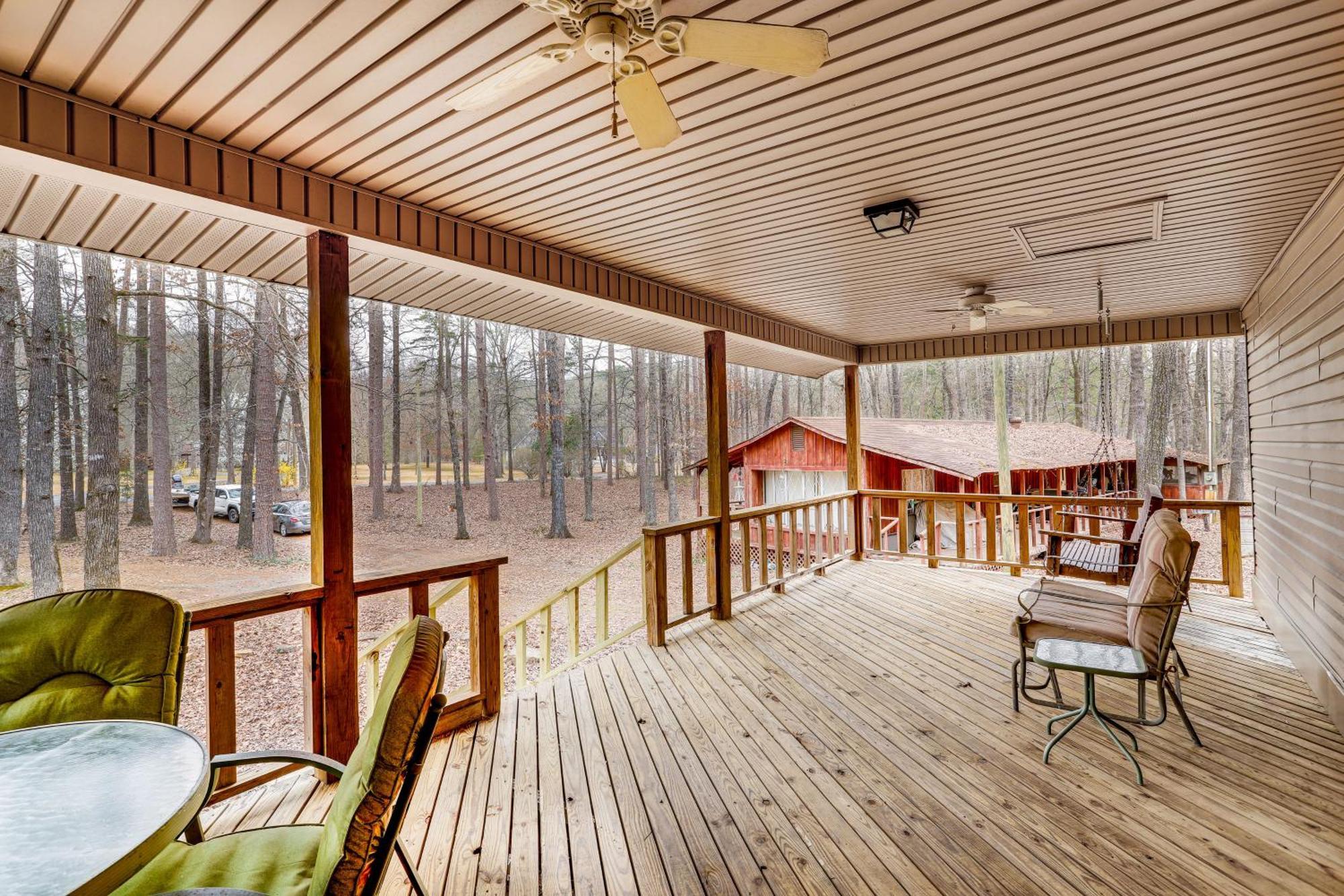 Heber Springs Cabin With Deck 3 Mi To Sugarloaf Mtn Exterior photo